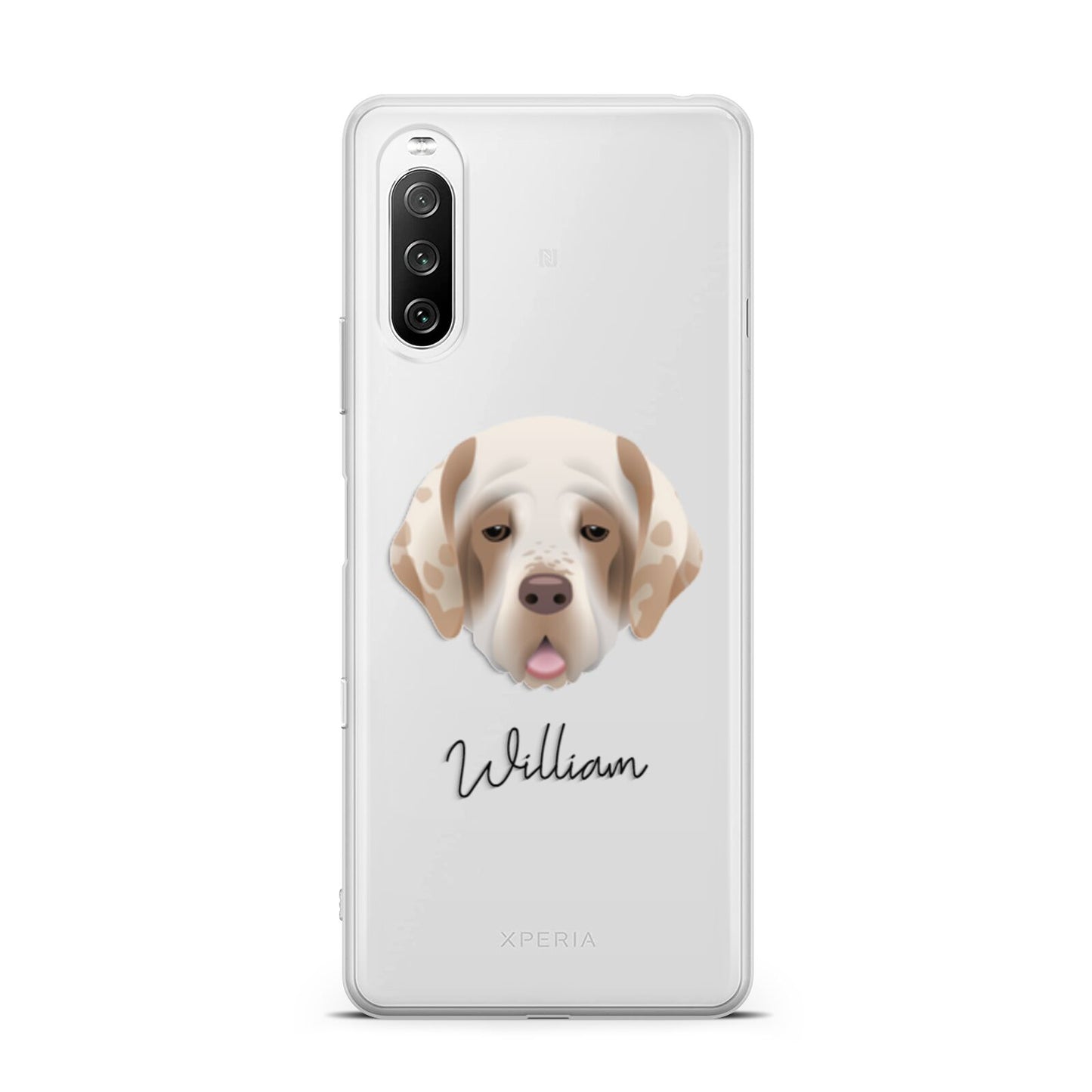 Cirneco Dell Etna Personalised Sony Xperia 10 III Case