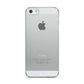 Clear Apple iPhone 5 Case