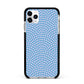 Coastal Pattern Apple iPhone 11 Pro Max in Silver with Black Impact Case