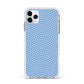 Coastal Pattern Apple iPhone 11 Pro Max in Silver with White Impact Case