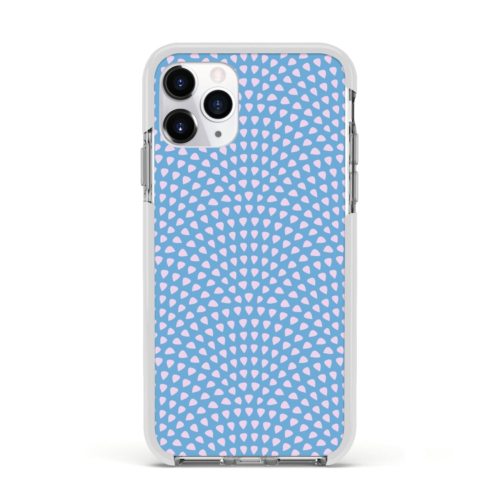Coastal Pattern Apple iPhone 11 Pro in Silver with White Impact Case