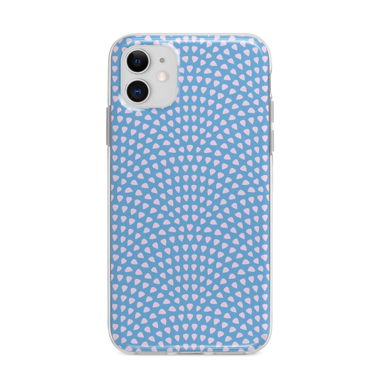 Coastal Pattern Apple iPhone 11 in White with Bumper Case