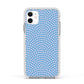 Coastal Pattern Apple iPhone 11 in White with White Impact Case