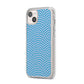 Coastal Pattern iPhone 14 Plus Clear Tough Case Starlight Angled Image