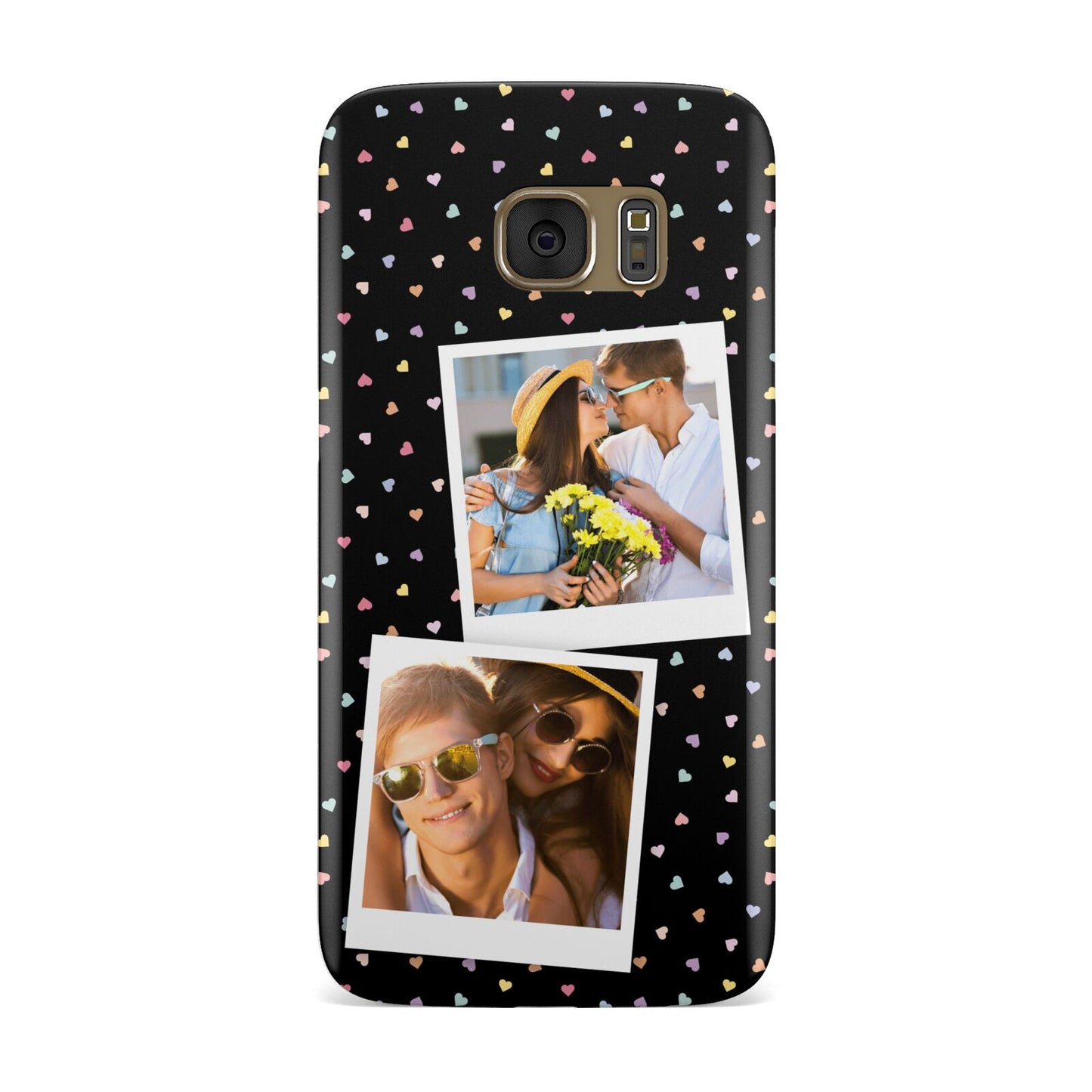 Confetti Heart Photo Samsung Galaxy Case