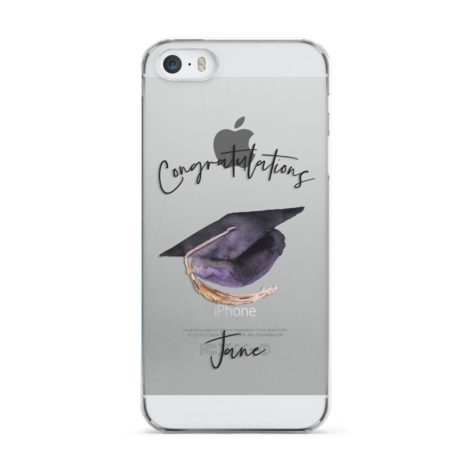 Congratulations Graduate Custom Apple iPhone 5 Case