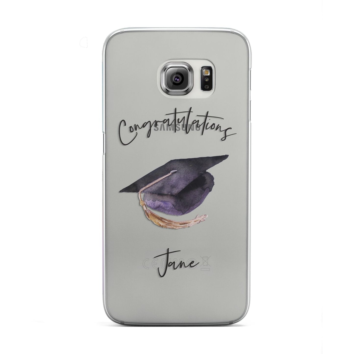 Congratulations Graduate Custom Samsung Galaxy S6 Edge Case