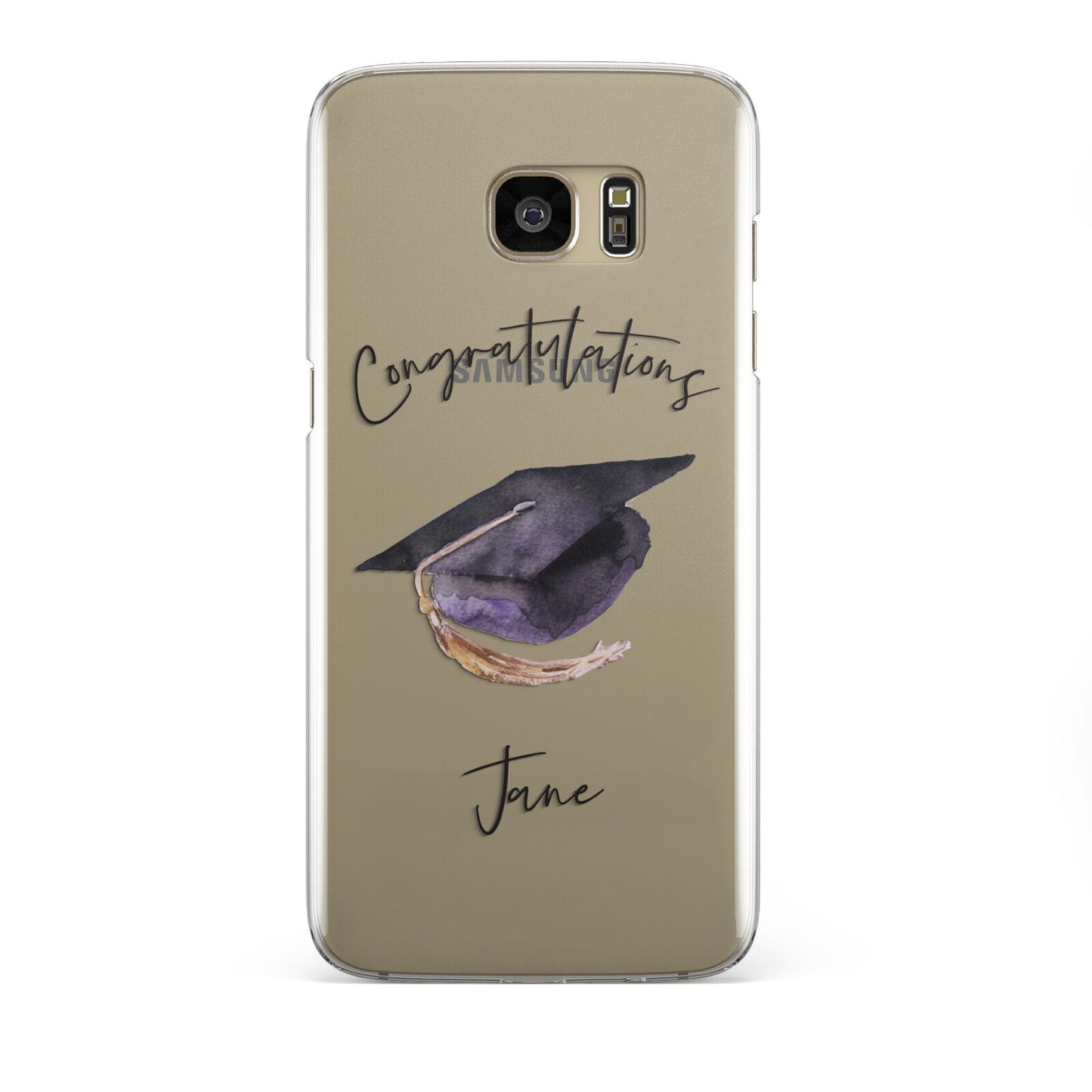 Congratulations Graduate Custom Samsung Galaxy S7 Edge Case