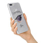 Congratulations Graduate Custom iPhone 7 Plus Bumper Case on Silver iPhone Alternative Image
