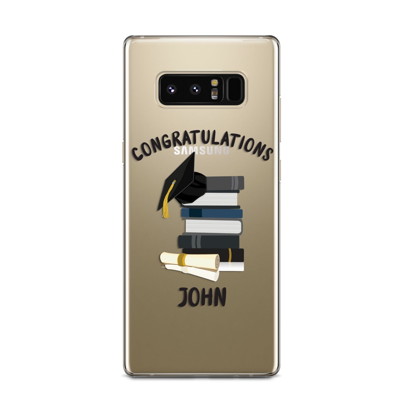 Congratulations Graduate Samsung Galaxy Note 8 Case