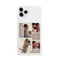 Couples Valentine Photo Collage Personalised iPhone 11 Pro 3D Snap Case