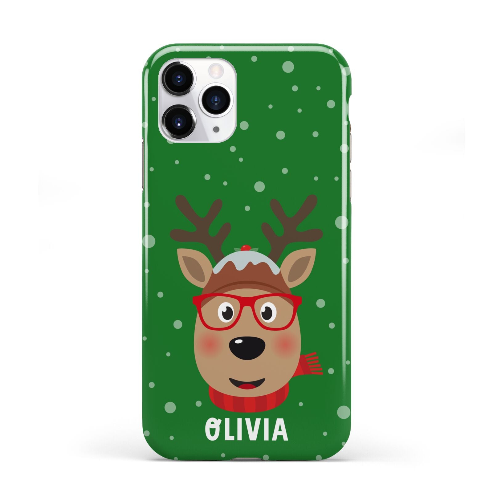 Create Your Own Reindeer Personalised iPhone 11 Pro 3D Tough Case