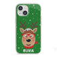 Create Your Own Reindeer Personalised iPhone 13 Mini TPU Impact Case with White Edges