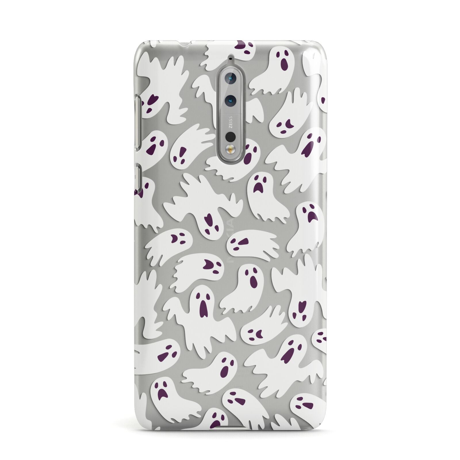 Crowd of Ghosts with Transparent Background Nokia Case – Dyefor