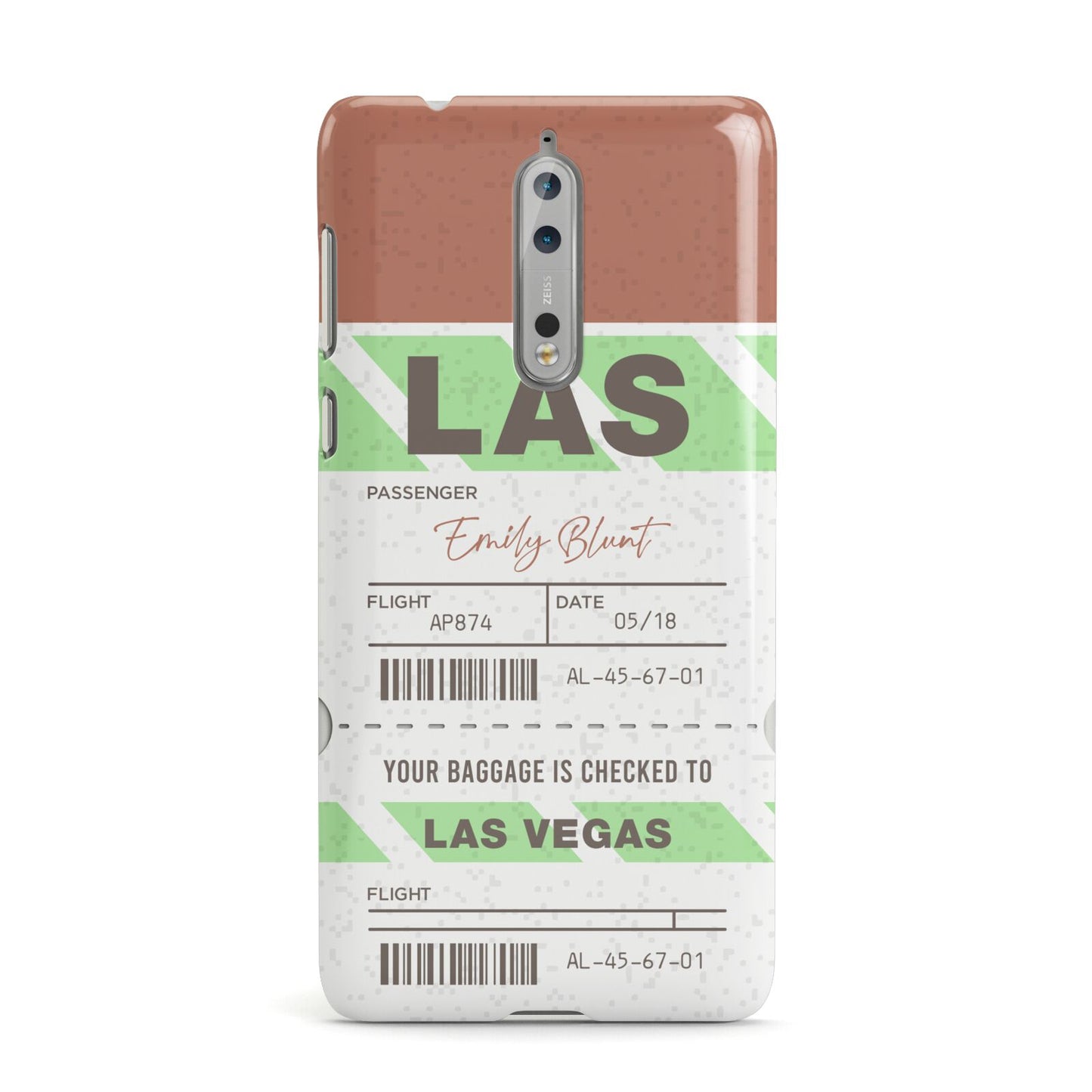 Custom Baggage Tag Nokia Case
