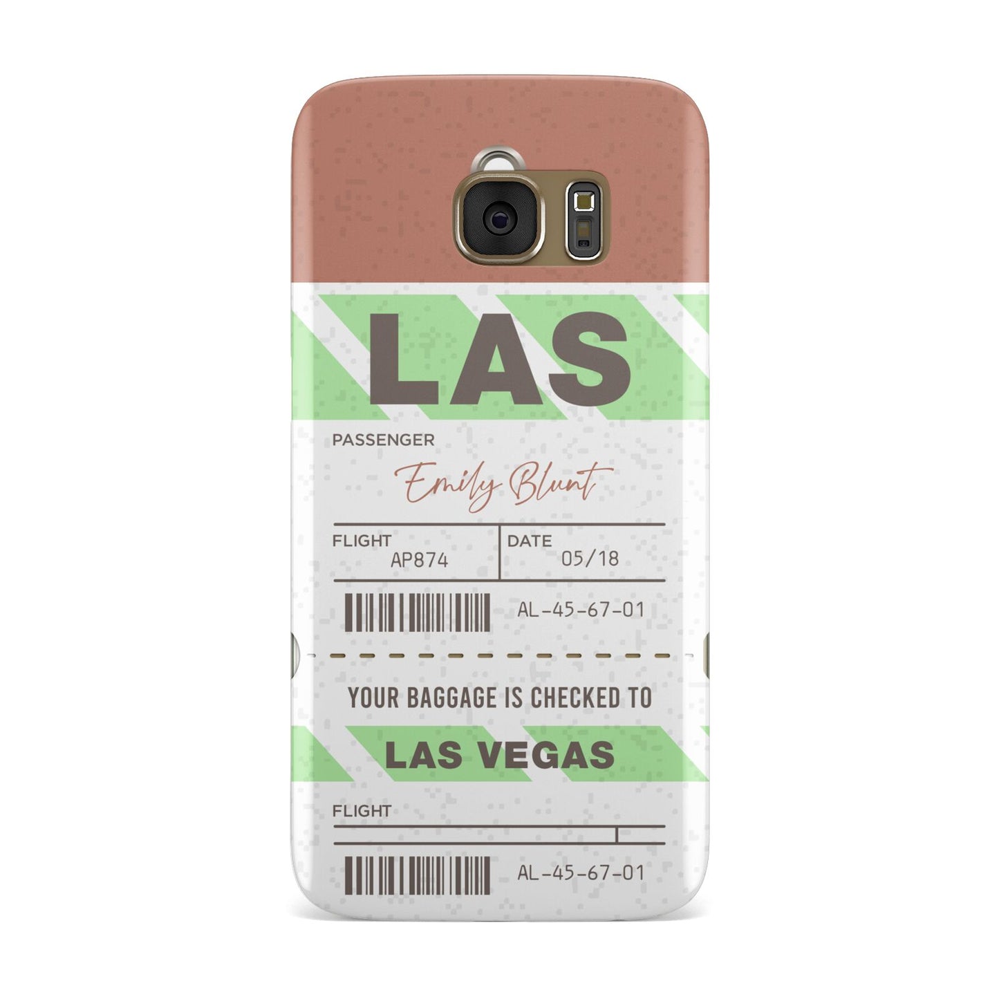 Custom Baggage Tag Samsung Galaxy Case
