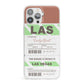 Custom Baggage Tag iPhone 13 Pro Max Clear Bumper Case