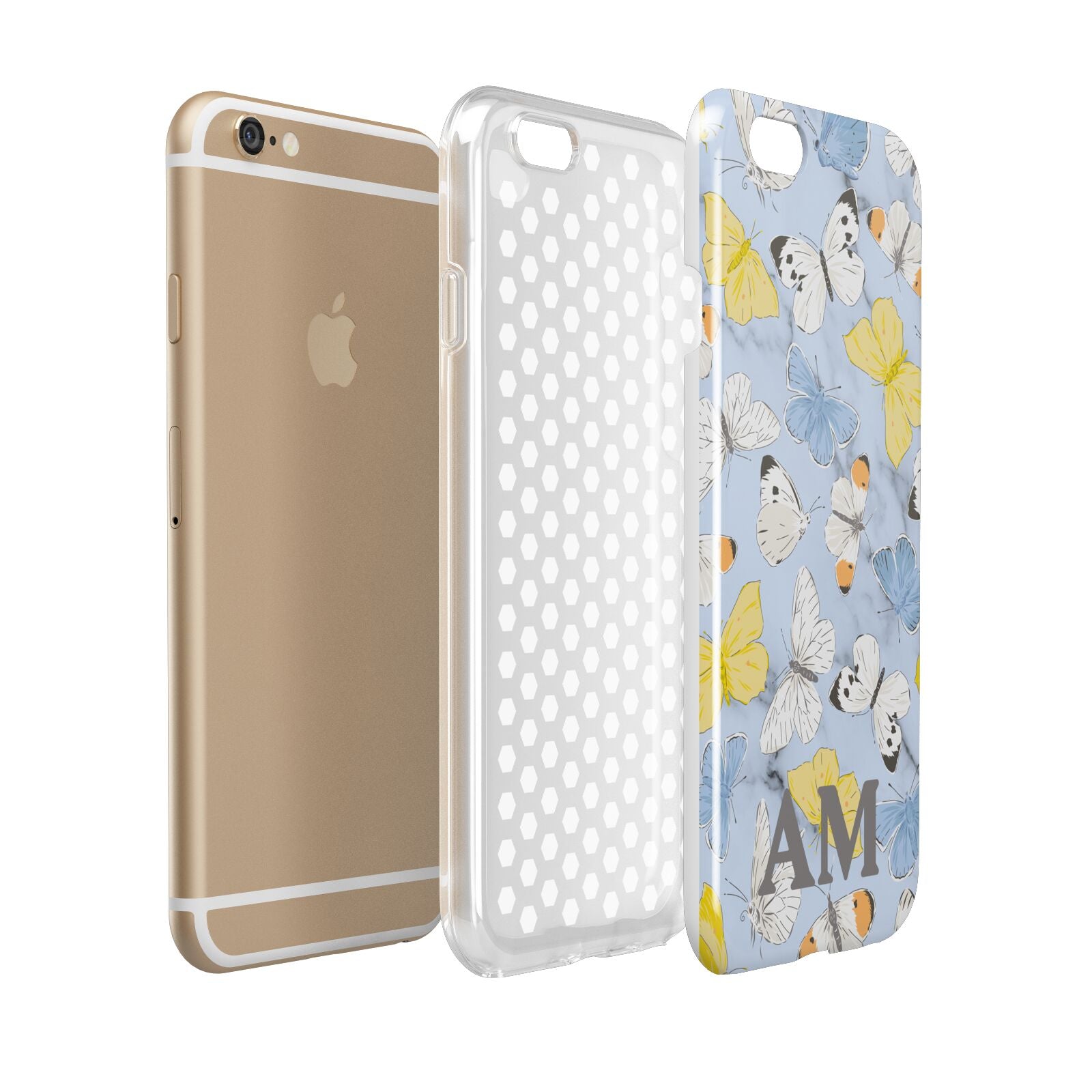 Custom Butterfly Apple iPhone 6 3D Tough Case Expanded view