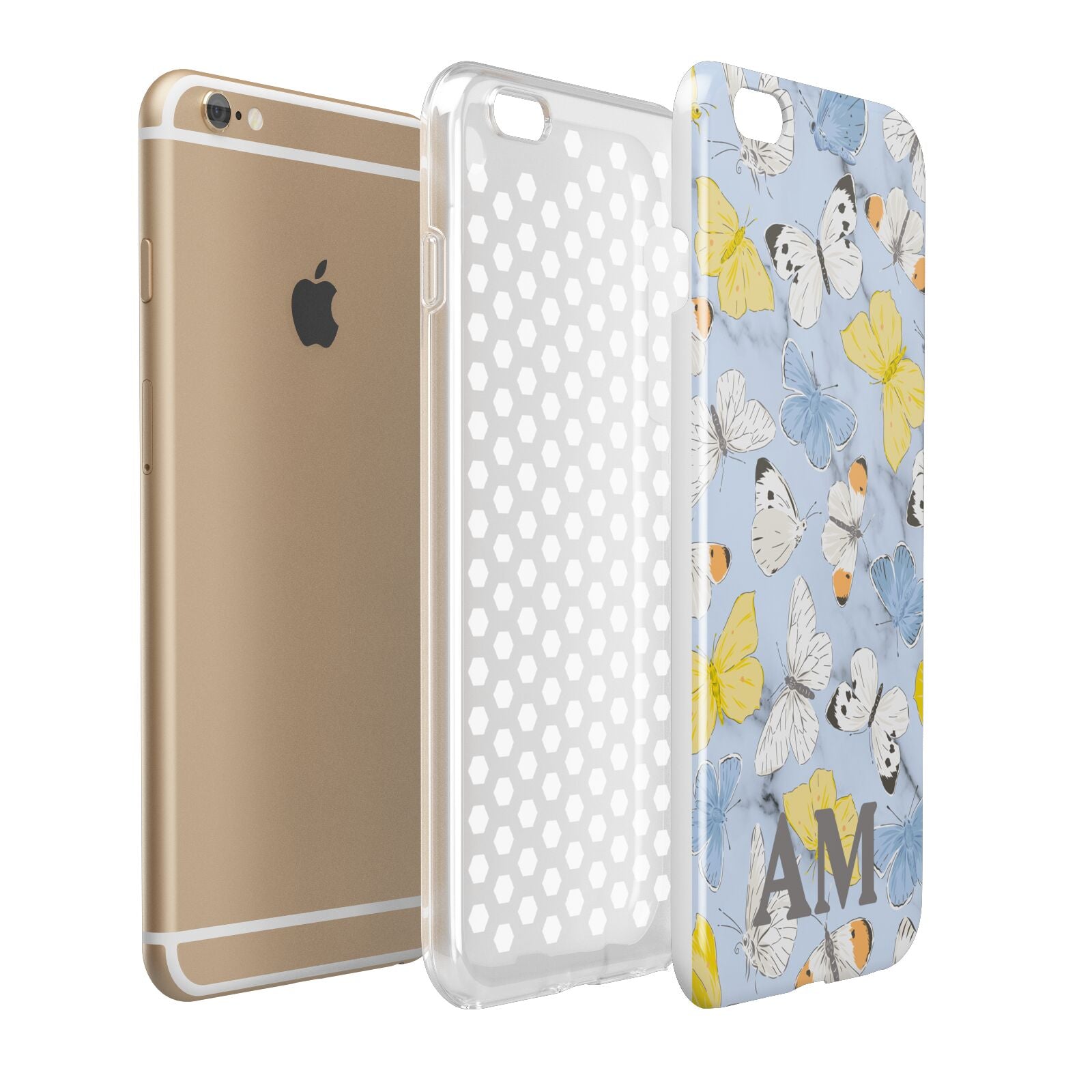 Custom Butterfly Apple iPhone 6 Plus 3D Tough Case Expand Detail Image