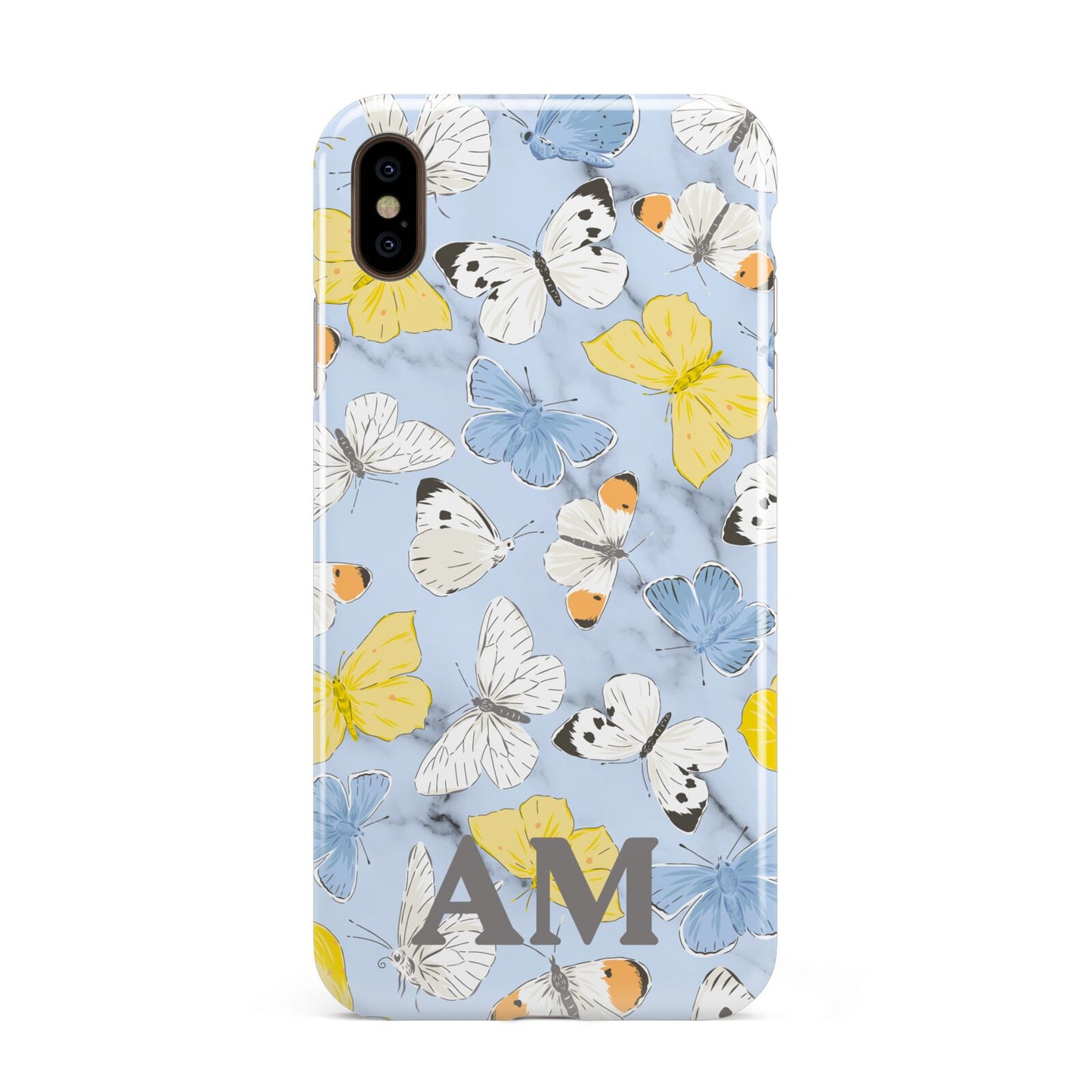 Custom Butterfly Apple iPhone Xs Max 3D Tough Case