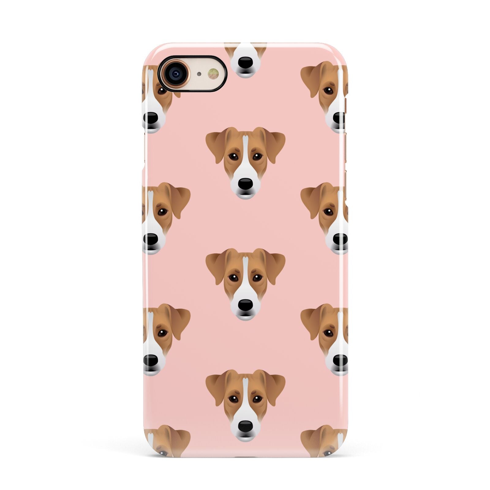 Custom Dog Apple iPhone 7 8 3D Snap Case