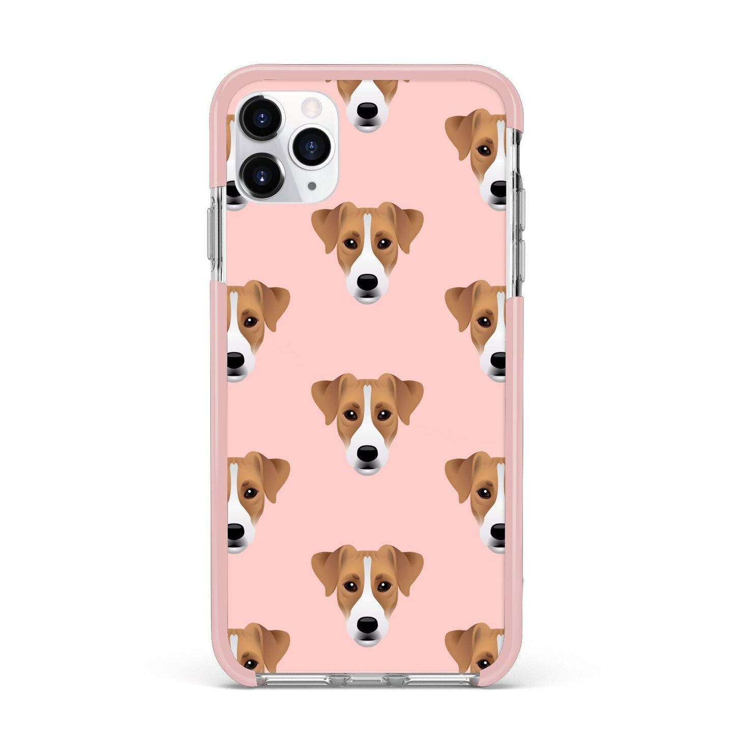 Custom Dog iPhone 11 Pro Max Impact Pink Edge Case