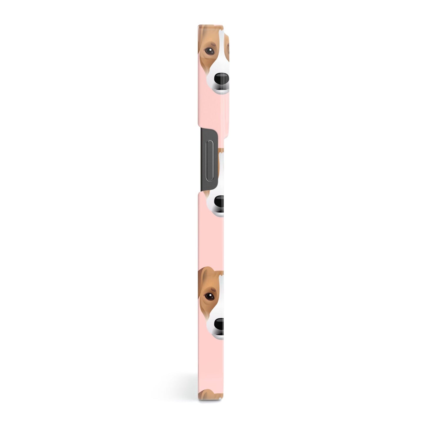 Custom Dog iPhone 13 Pro Side Image 3D Snap Case