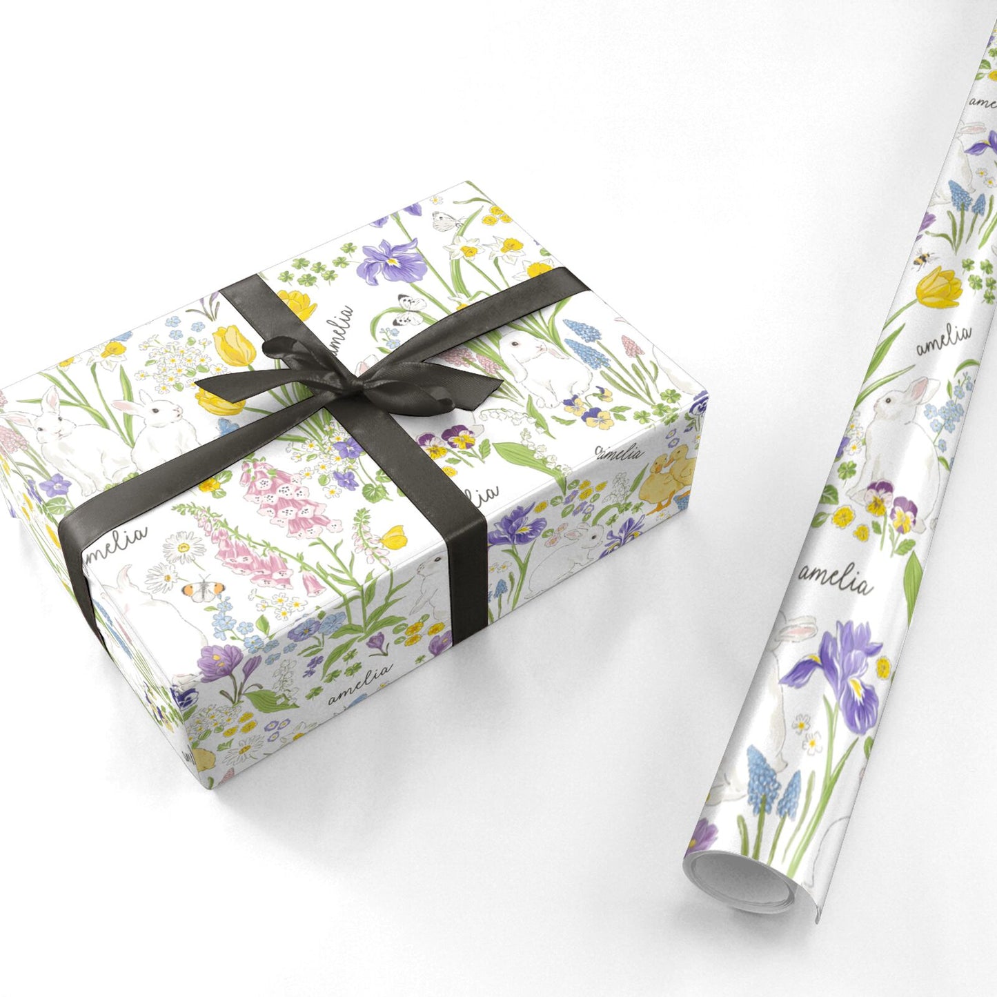 Custom Easter Personalised Wrapping Paper