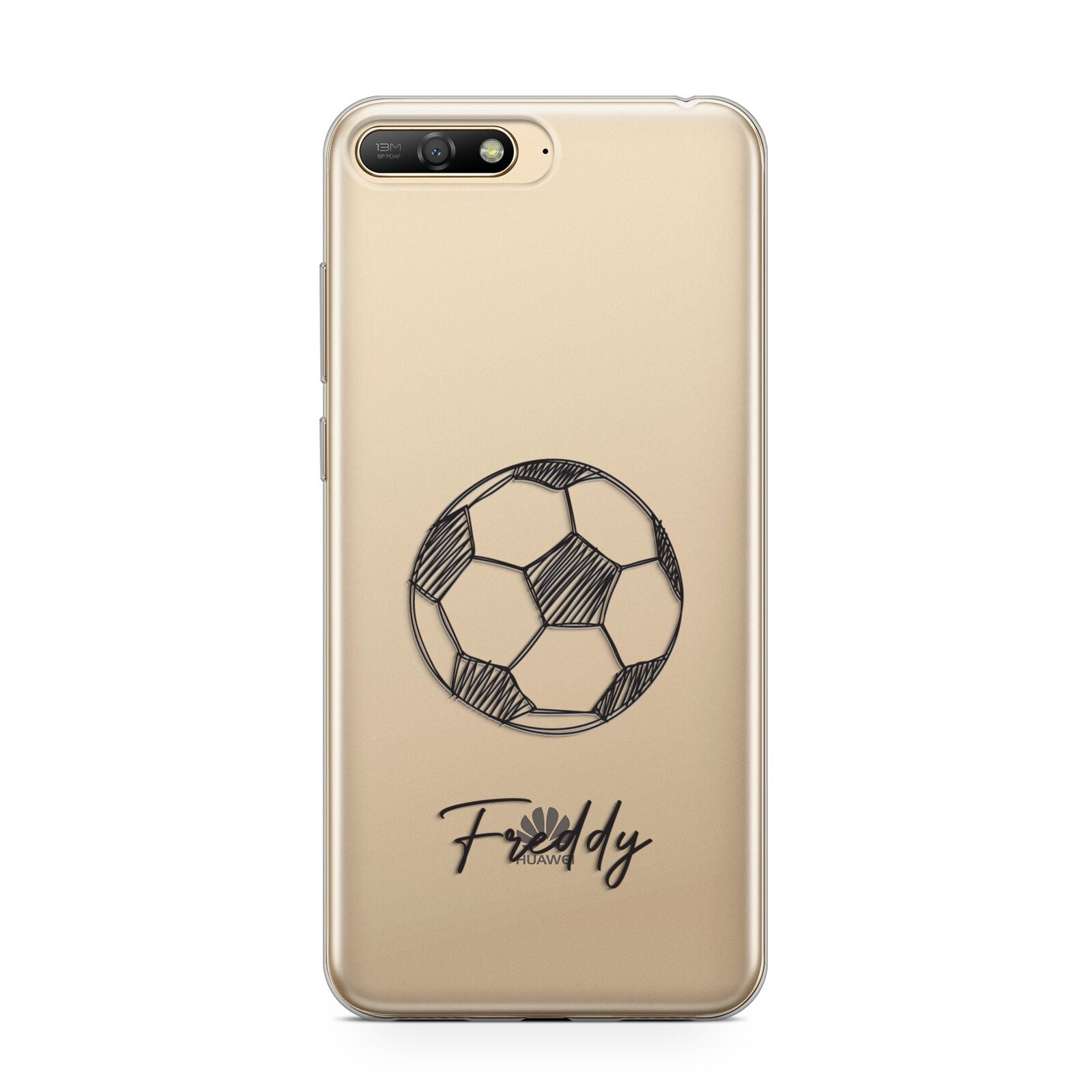 Custom Football Huawei Y6 2018