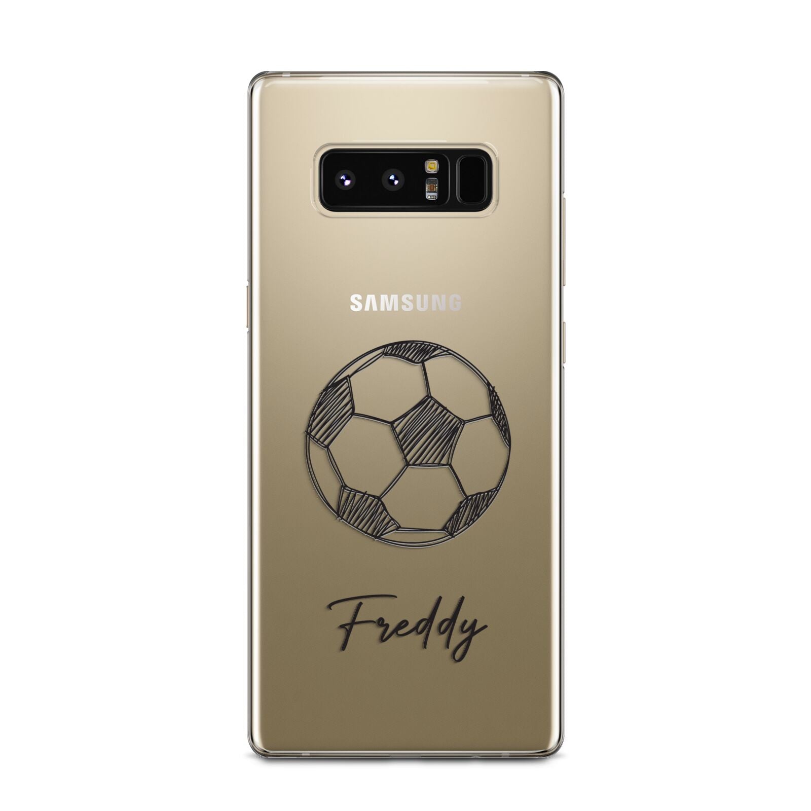 Custom Football Samsung Galaxy Note 8 Case