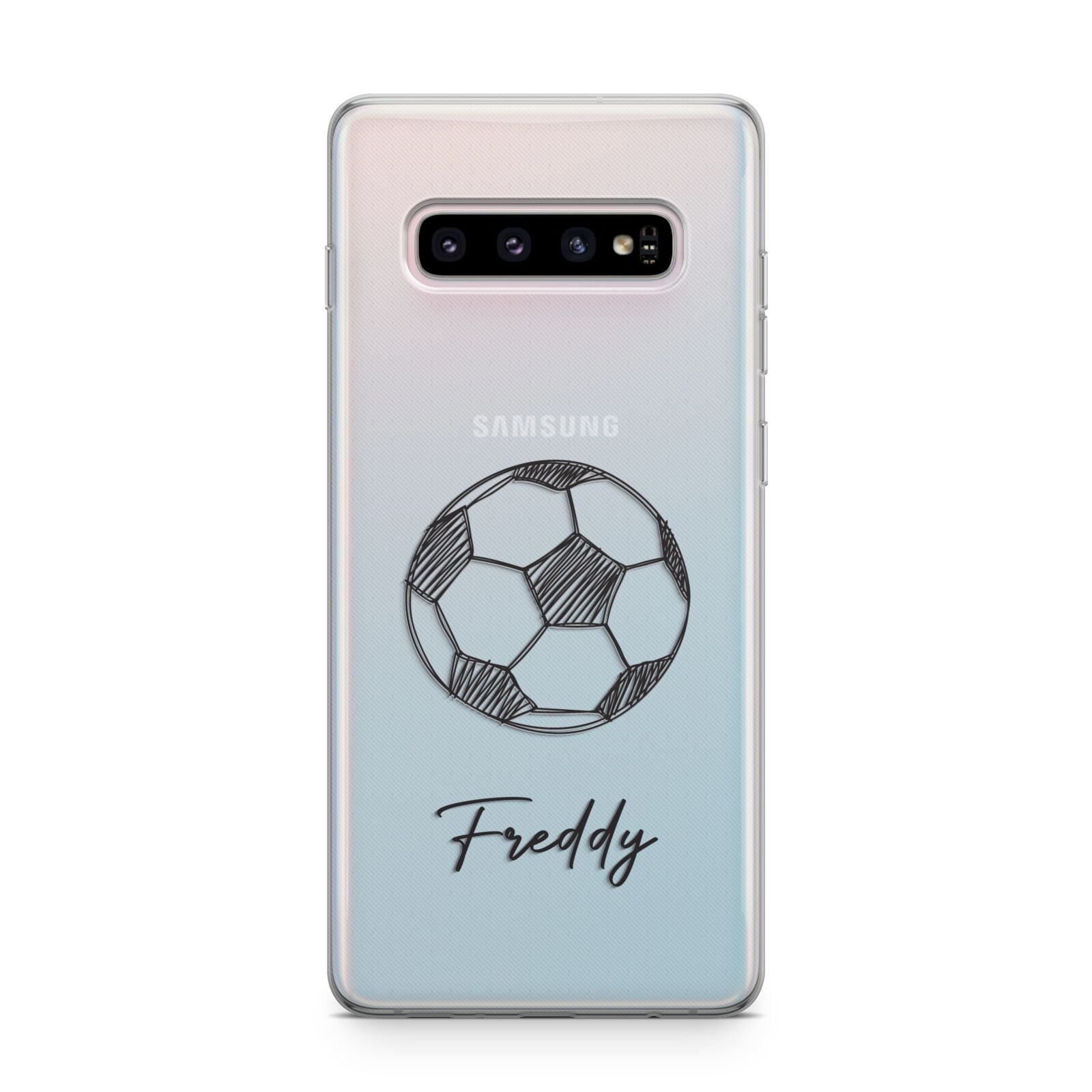 Custom Football Samsung Galaxy S10 Plus Case