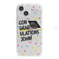 Custom Graduation iPhone 13 Mini Clear Bumper Case