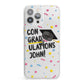 Custom Graduation iPhone 13 Pro Max Clear Bumper Case