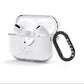 Custom Name Heart AirPods Clear Case 3rd Gen Side Image