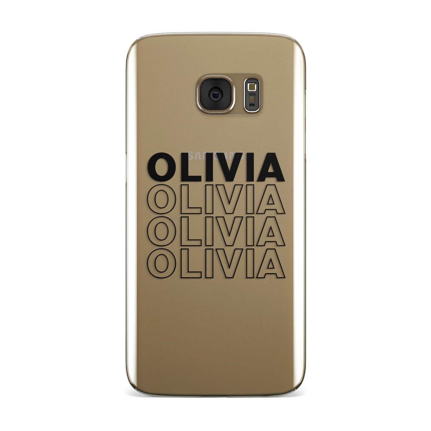 Custom Repeat Name Samsung Galaxy Case