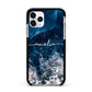 Custom Sea Apple iPhone 11 Pro in Silver with Black Impact Case
