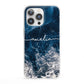 Custom Sea iPhone 13 Pro Clear Bumper Case