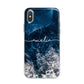 Custom Sea iPhone X Bumper Case on Silver iPhone Alternative Image 1