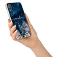 Custom Sea iPhone X Bumper Case on Silver iPhone Alternative Image 2