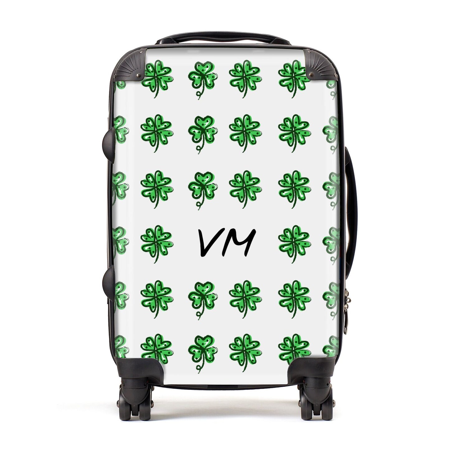 Custom Shamrocks Suitcase