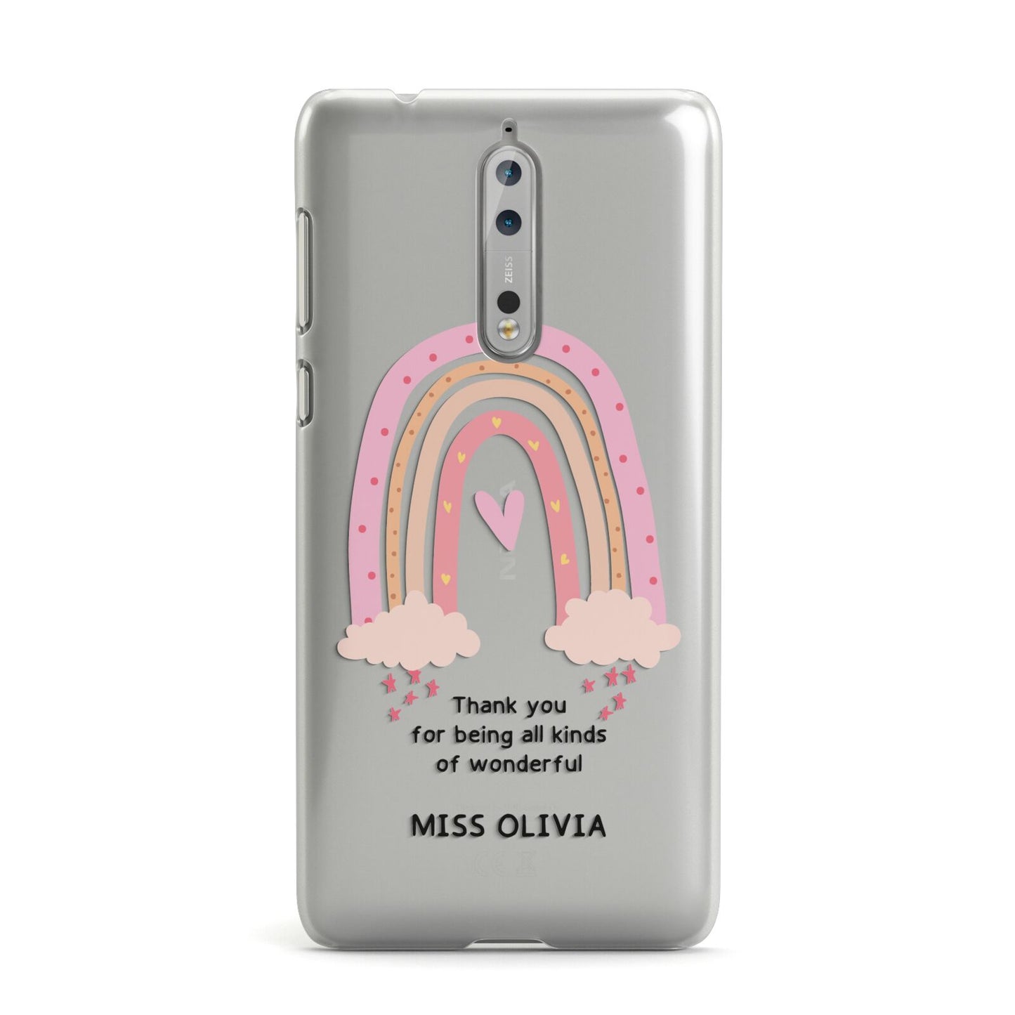 Custom Thank You Teacher Nokia Case