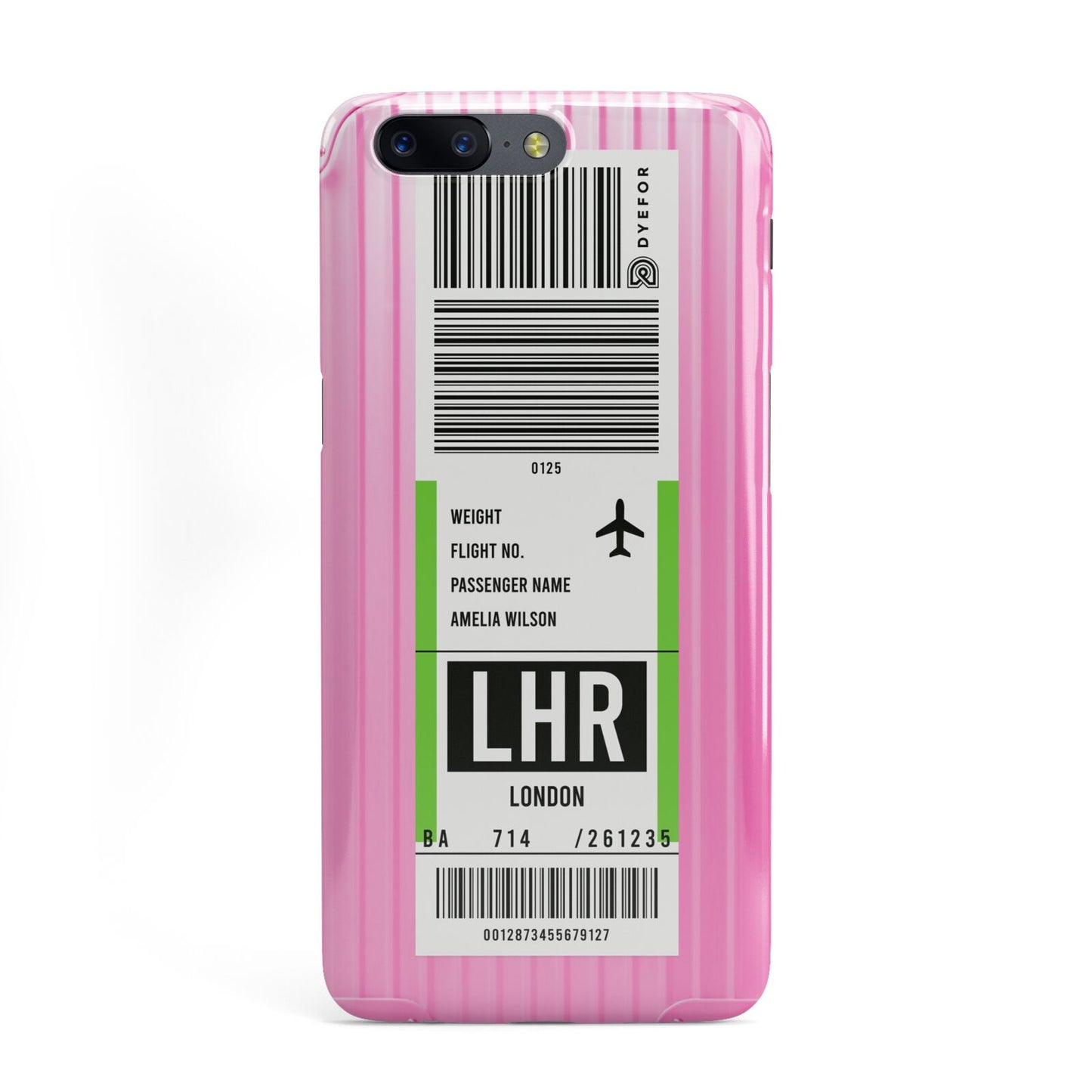 Customised Luggage Tag OnePlus Case