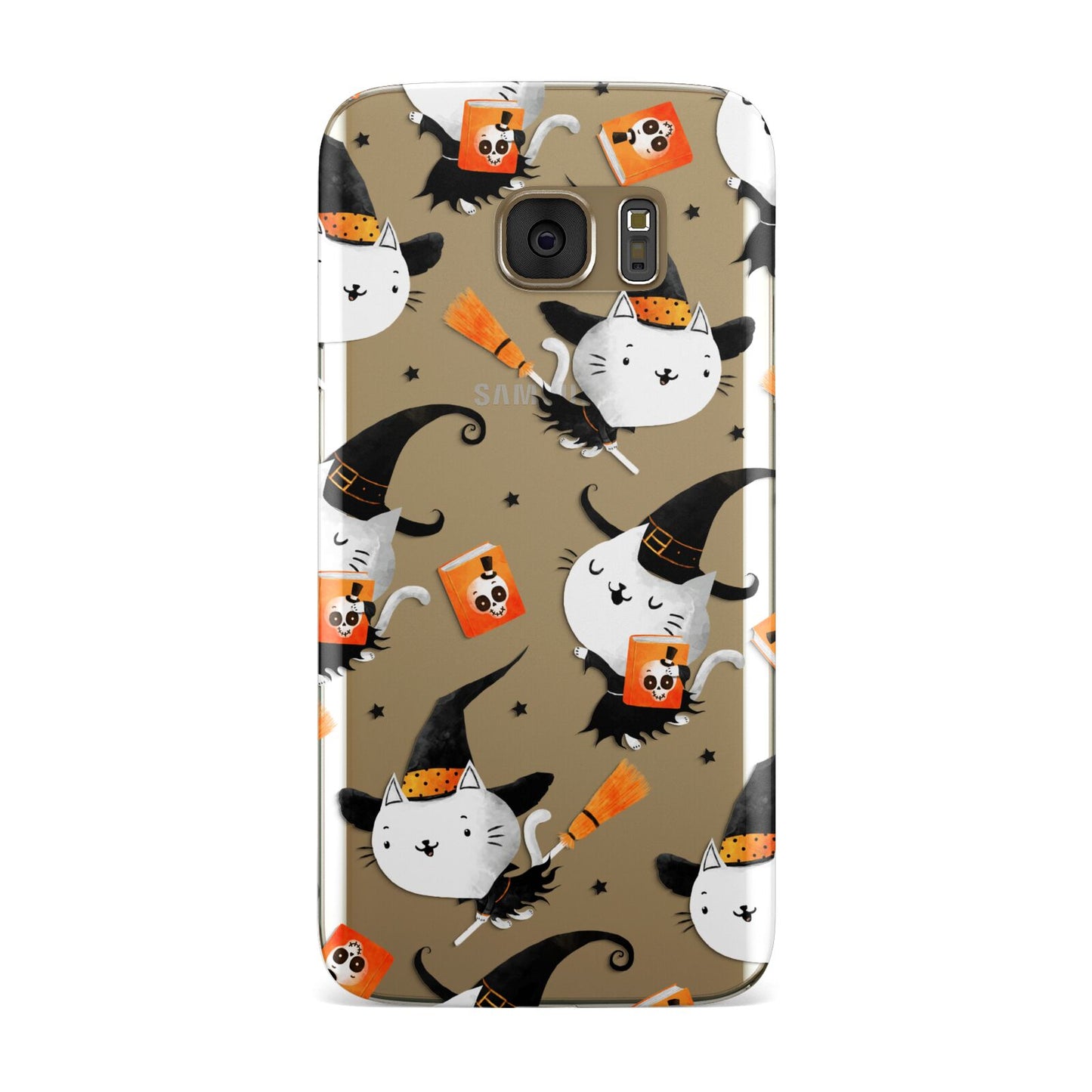 Cute Halloween Cats Samsung Galaxy Case