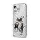 Dancing Cats Halloween iPhone 14 Pro Max Glitter Tough Case Silver Angled Image
