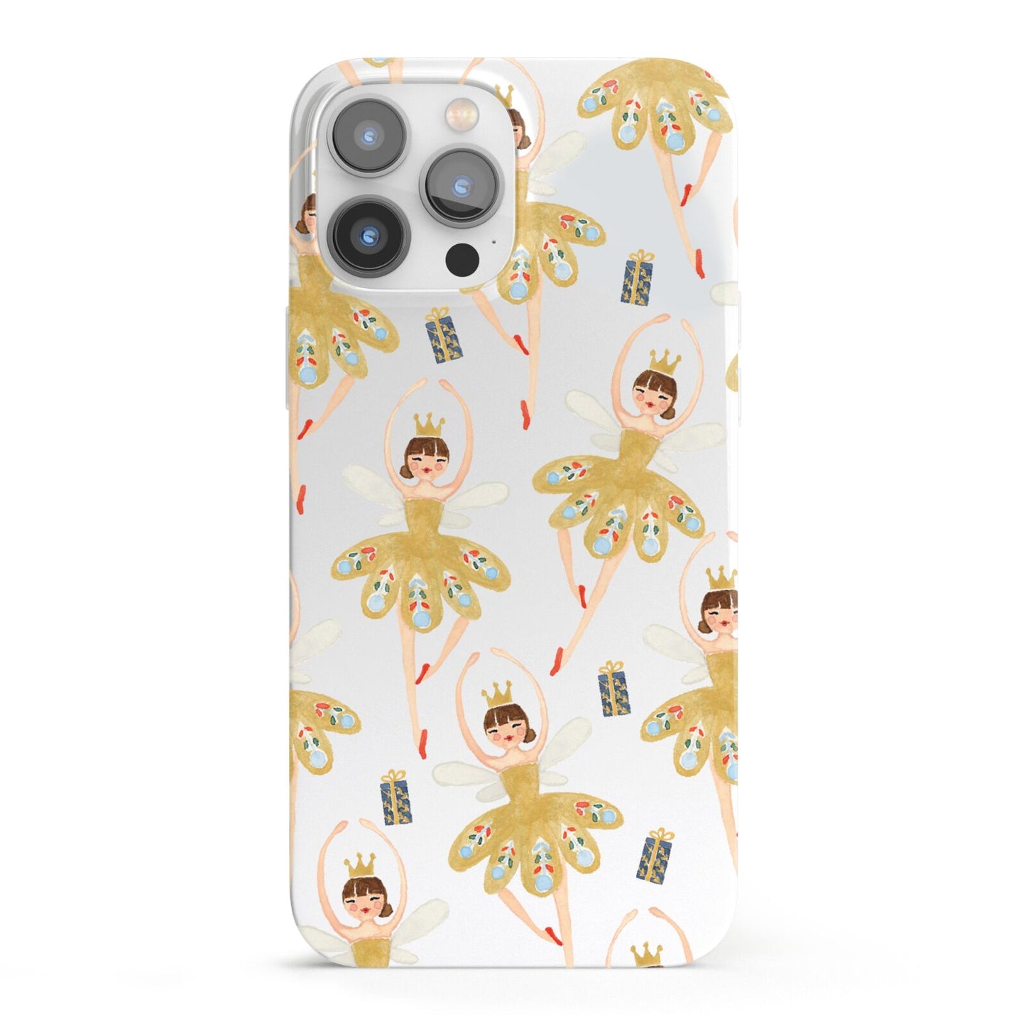 Dancing ballerina princess iPhone 13 Pro Max Full Wrap 3D Snap Case