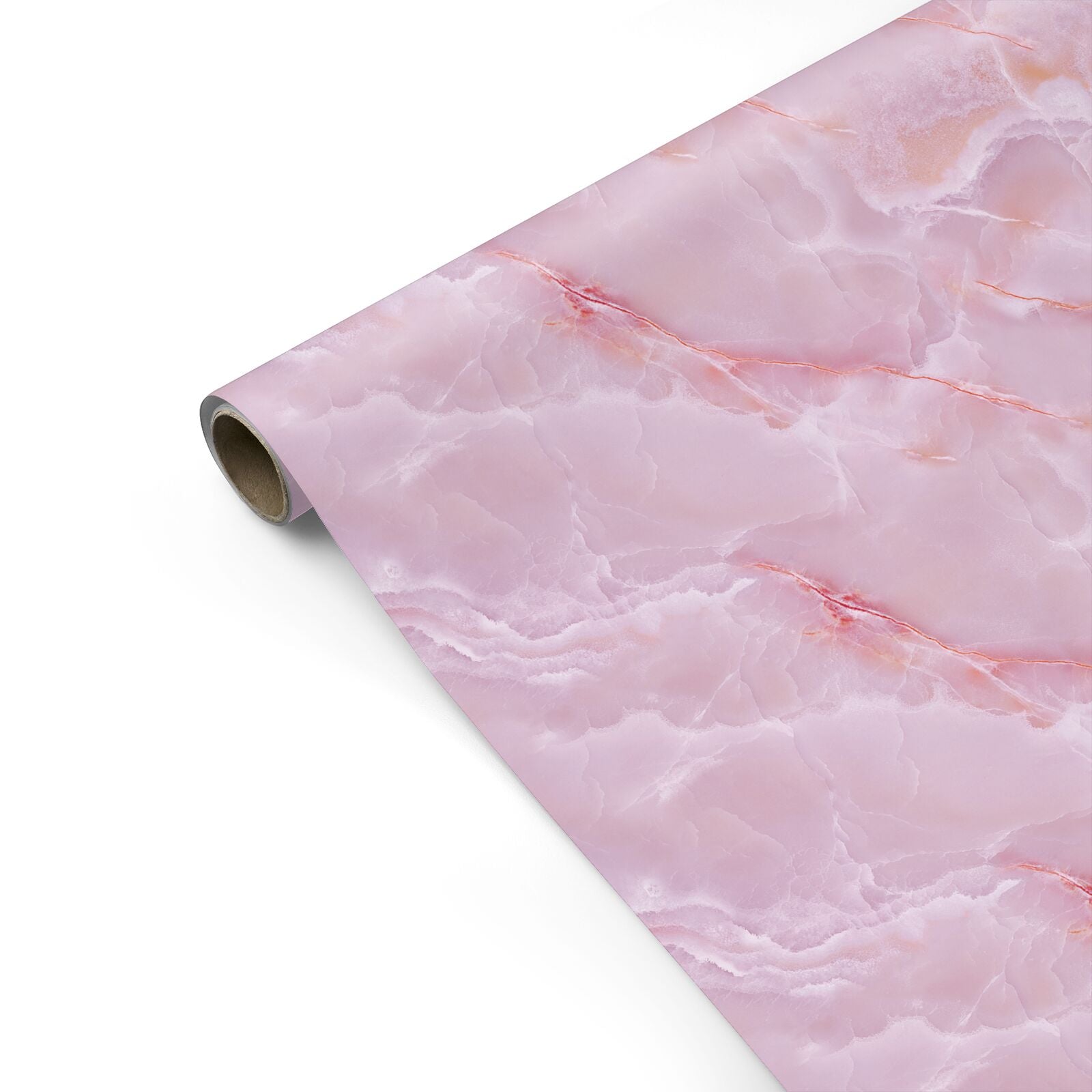 Dreamy Pink Marble Personalised Gift Wrap
