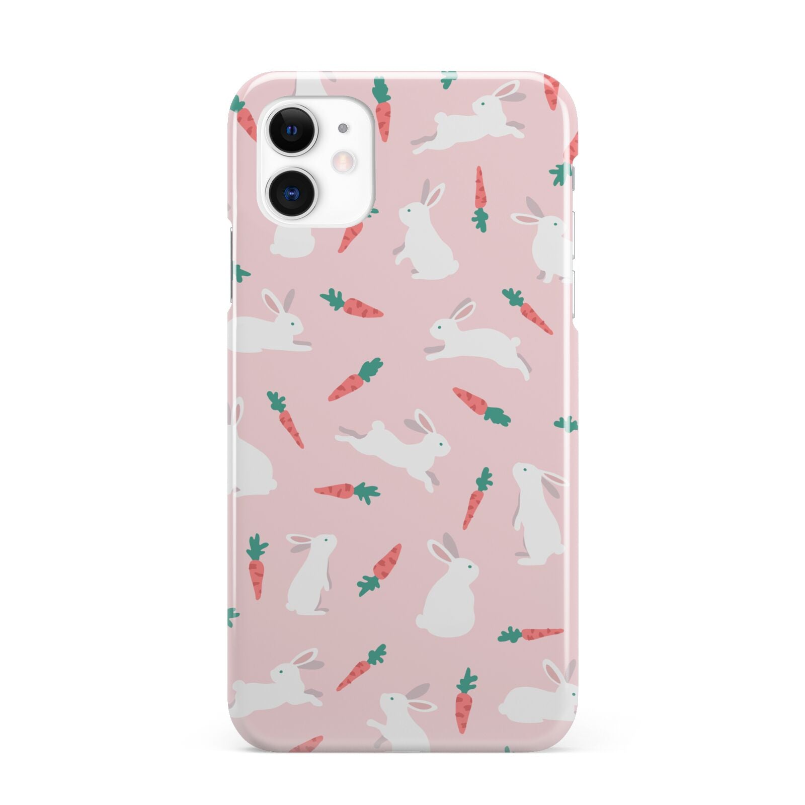 Easter Bunny And Carrot iPhone 11 3D Snap Case