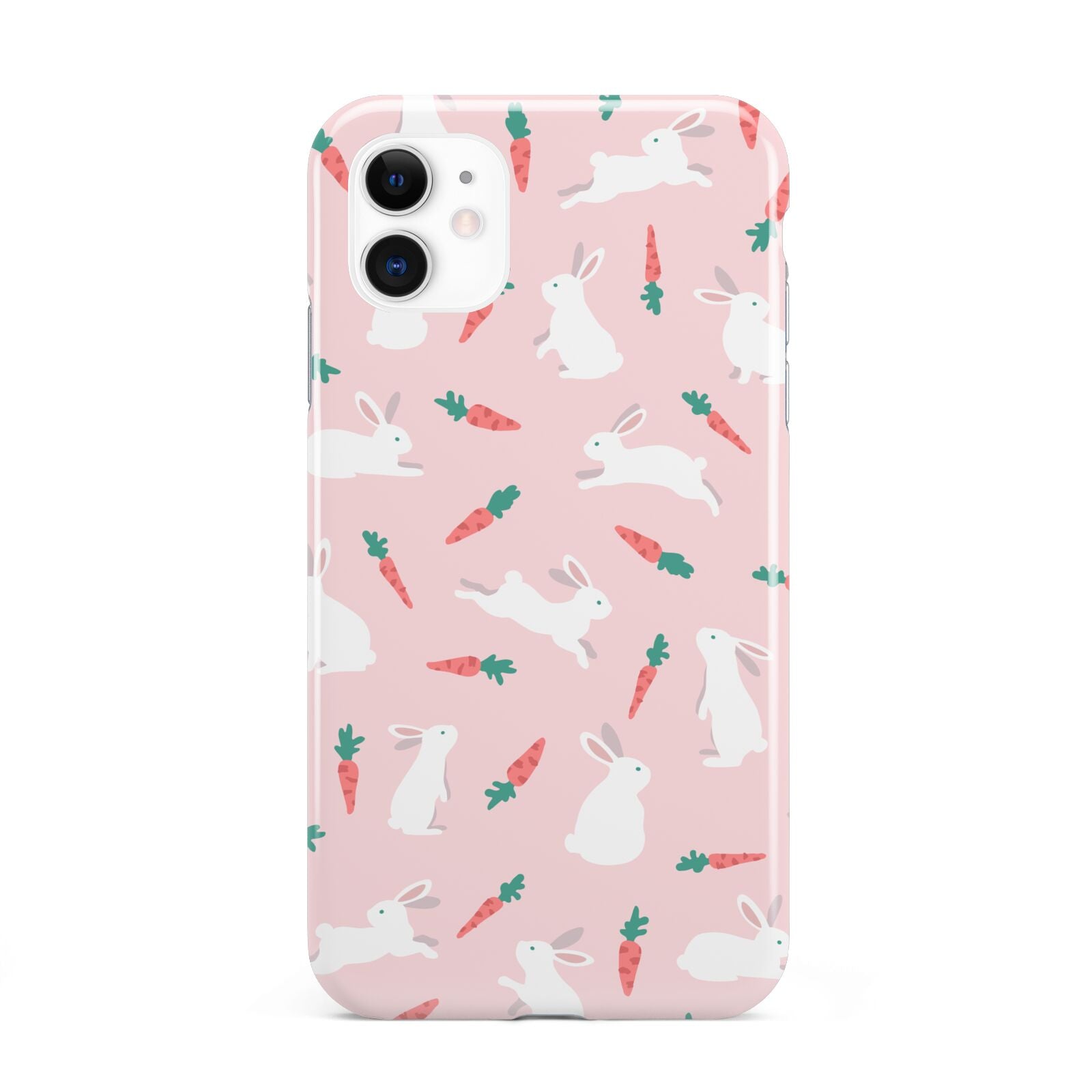 Easter Bunny And Carrot iPhone 11 3D Tough Case