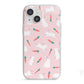 Easter Bunny And Carrot iPhone 13 Mini TPU Impact Case with White Edges