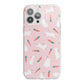 Easter Bunny And Carrot iPhone 13 Pro Max TPU Impact Case with White Edges